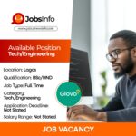 Glovo Job Vacancy 2025
