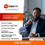 KPMG Nigeria Graduate Trainee Programme 2025