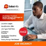 Senior Finance Manager at Coca Cola Nigeria