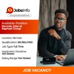 Remote Jobs at Raphael Group