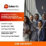 Multiple Vacancies at U.S. Embassy Nigeria