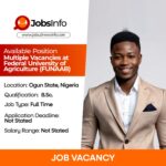 Multiple Vacancies at Federal University of Agriculture (FUNAAB)