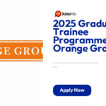 2025 Graduate Trainee Programme at Orange Group Ltd