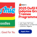 2025 Dufil Prima Indomie Graduate Trainee Programme