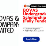 BOVAS Undergraduate Scholarship 2025 (Fully Funded)