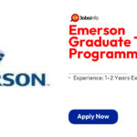 Emerson Graduate Trainee Programme 2025