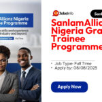 SanlamAllianz Nigeria Graduate Trainee Programme 2025
