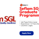 Seflam SGL Graduate Trainee Programme 2025