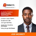 Medical Laboratory Technician at Krystal Medical Centre