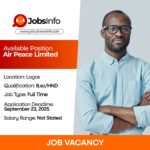 Job Vacancies at Air Peace Limited