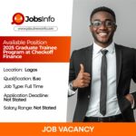 2025 Graduate Trainee Program at Checkoff Finance