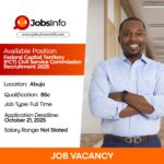Federal Capital Territory (FCT) Civil Service Commission Recruitment 2025