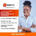 Direct Sales Representatives at Multichoice