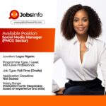 Social Media Manager (FMCG Sector)