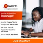 Job Vacancies at Ecobank Nigeria