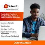 Medical Data Team at Helium Health (Remote)