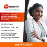 Business Development Officer at Petrogap Oil and Gas Limited