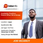 Finance Officer Job at Bumpa