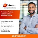 Market Sales Representative