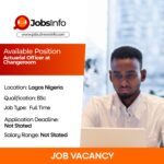 Actuarial Officer at Changeroom