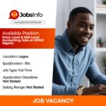 Entry Level & Mid-Level Accounting Jobs at KPMG Nigeria