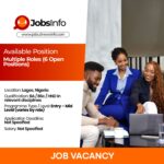 Multiple Roles (6 Open Positions)