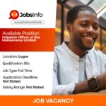 Helpdesk Officer at Eko Maintenance Limited