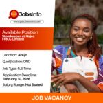 Storekeeper at Najec FMCG Limited