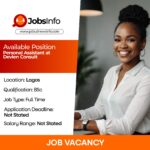 Personal Assistant at Devien Consult