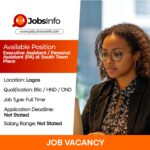 Executive Assistant / Personal Assistant (PA) at South Town Place