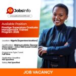 Prestige Superstore Graduate Management Trainee Program 2026