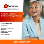 Call Center Manager (Head)