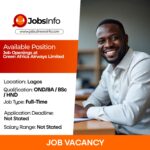 Job Openings at Green Africa Airways Limited