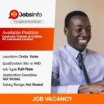 Graduate Trainee at Golden Oil Industries Limited