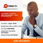 Office Administrator – Intern at Chef Eros & Co