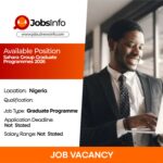 Sahara Group Graduate Programmes 2026