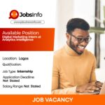 Digital Marketing Intern at Analytics Intelligence