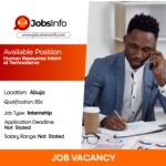 Human Resources Intern at TechnoServe