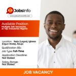 Multiple Job Vacancies at Viju Industries Nigeria