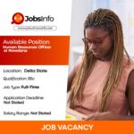 Human Resources Officer at Rovedana