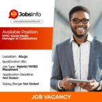 NYSC Social Media Manager at Codetratives