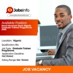 Rand Merchant Bank Nigeria Graduate Trainee Programme 2026