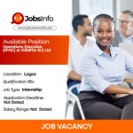 Operations Executive (NYSC) at WildFire B.S Ltd