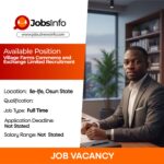 Village Farms Commerce and Exchange Limited Recruitment