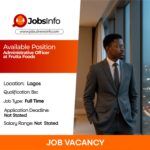 Administrative Officer at Frutta Foods