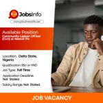 Community Liaison Officer (CLO) at Nestoil Plc