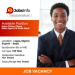 Sales Officer (Direct Sales Agent) at Kuda Bank