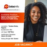 Finance and Administration Officer at Management Sciences for Health (MSH)