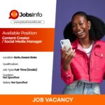 Content Creator / Social Media Manager