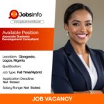 Associate Business Development Consultant